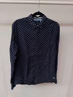 Scotch & Soda Blauw Overhemd met schelpjes, Ophalen of Verzenden, Zo goed als nieuw, Blauw, Halswijdte 39/40 (M)