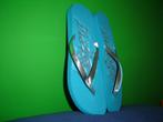 Esprit turquoise / zilver slipper maat 41, Slippers, Blauw, Nieuw, Ophalen of Verzenden