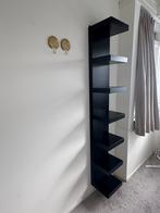 Ikea LACK wandrek zwart, Huis en Inrichting, Zo goed als nieuw, 150 tot 200 cm, 25 tot 50 cm, 50 tot 100 cm
