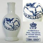 Delftsblauwe Apothekerspot "Aqua Pulegii" vlooienkruid kruik, Antiek en Kunst, Ophalen of Verzenden