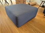 Blauwe hocker / poef Danca design, Huis en Inrichting, Banken | Voetenbanken en Poefen, Ophalen, Minder dan 50 cm, Gebruikt, Vierkant