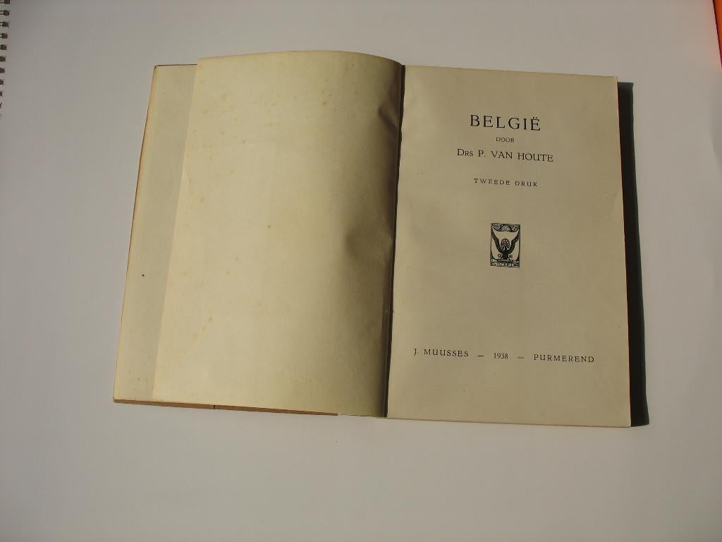 Belgié door drs.p van houte tweede druk 1938 bladzijde 159, Boeken, Geschiedenis | Stad en Regio, Ophalen of Verzenden, Zo goed als nieuw