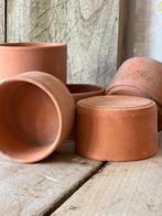 Partij oude potjes, leuk voor workshop herfst of kerst, Tuin en Terras, Bloempotten, Ophalen, Gebruikt, Rond, Tuin