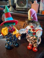 Vintage Porseleinen Clowns - Set van 2, Ophalen of Verzenden