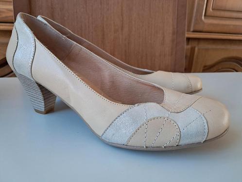 Mooie beige leren Pumps van ZAPA NEGRA Maat 41 NIEUW!, Kleding | Dames, Schoenen, Nieuw, Pumps, Beige, Ophalen of Verzenden
