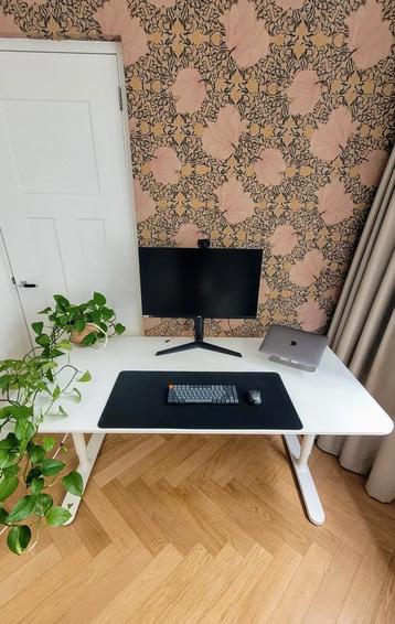 IKEA Bekant bureau. Wit, 160x80cm. - afbeelding 2
