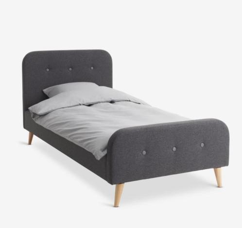 Bed JYSK 90x200 met matras en lattenbodem – direct ophalen, Huis en Inrichting, Slaapkamer | Bedden, Zo goed als nieuw, Eenpersoons