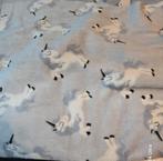 Fleece double face eenhoorn hartjes (B), Hobby en Vrije tijd, Stoffen en Lappen, Ophalen of Verzenden, Nieuw, Overige materialen