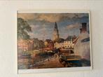 Schilderij Groningen het winschoterdiep 1957 Jan Altink, Antiek en Kunst, Kunst | Schilderijen | Klassiek, Ophalen