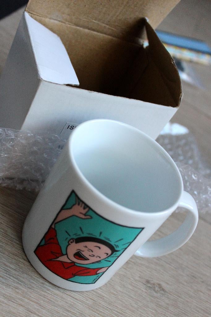 Tas mok mug Suske en Wiske Mug Willy Vandersteen, Verzenden, Suske en Wiske, Nieuw, Gebruiksvoorwerp