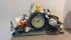Warner bros vintage klok Tweety,bugs,Sylvester, Taz, Sam, Ophalen, Kuifje, Beeldje of Figuurtje