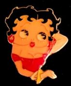 Betty Boop 34 pin, Verzamelen, Speldjes, Pins en Buttons, Nieuw, Figuurtje, Speldje of Pin, Verzenden