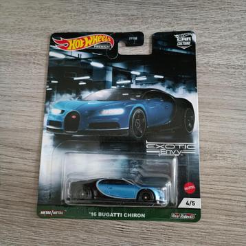Hot Wheels Premium Exotic Envy ´16 Bugatti Chiron beschikbaar voor biedingen