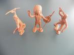 3 Grote plastic Indianen., Verzamelen, Poppetjes en Figuurtjes, Ophalen of Verzenden, Gebruikt
