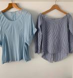 2 lichtblauwe tops blouses maat xs, Maat 34 (XS) of kleiner, Blauw, Ophalen of Verzenden, Zo goed als nieuw
