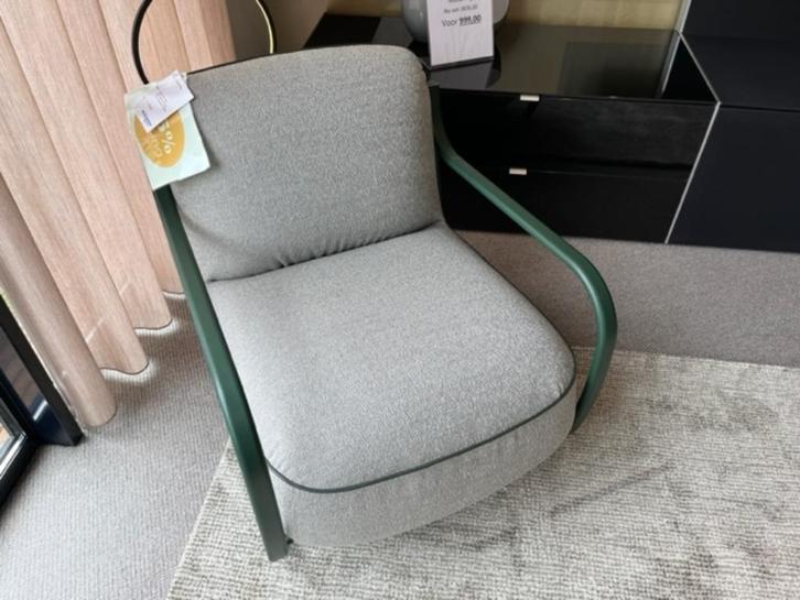 Pode fauteuil Chap stof fresco 407, Huis en Inrichting, Fauteuils, Nieuw, Stof, 75 tot 100 cm, Ophalen