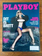 Playboy Magazine (NL) 2011-12 ‘Britt’ Cover, Boeken, Tijdschriften en Kranten, Ophalen of Verzenden, Zo goed als nieuw, Glossy