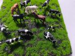 Aanbieding!! 4 paarden en 8 koeien voor bij de trein 1:87 HO, Overige merken, Natuur, Gelijkstroom of Wisselstroom, Nieuw