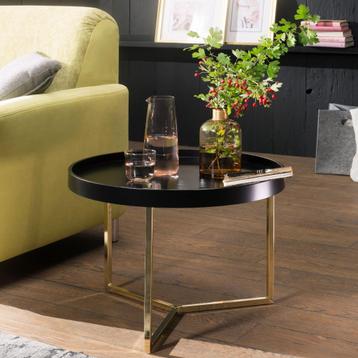 WOHNLING Bijzettafel Retro Gouden beschikbaar voor biedingen
