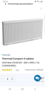 Thermrad Compact 4 radiator T11 600x2400cm, Nieuw, Ophalen of Verzenden, Radiator