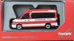 Volkswagen VW Crafter Feuerwehr Nürnberg 1:87 Herpa Pol, Hobby en Vrije tijd, Modelauto's | 1:87, Ophalen of Verzenden, Nieuw