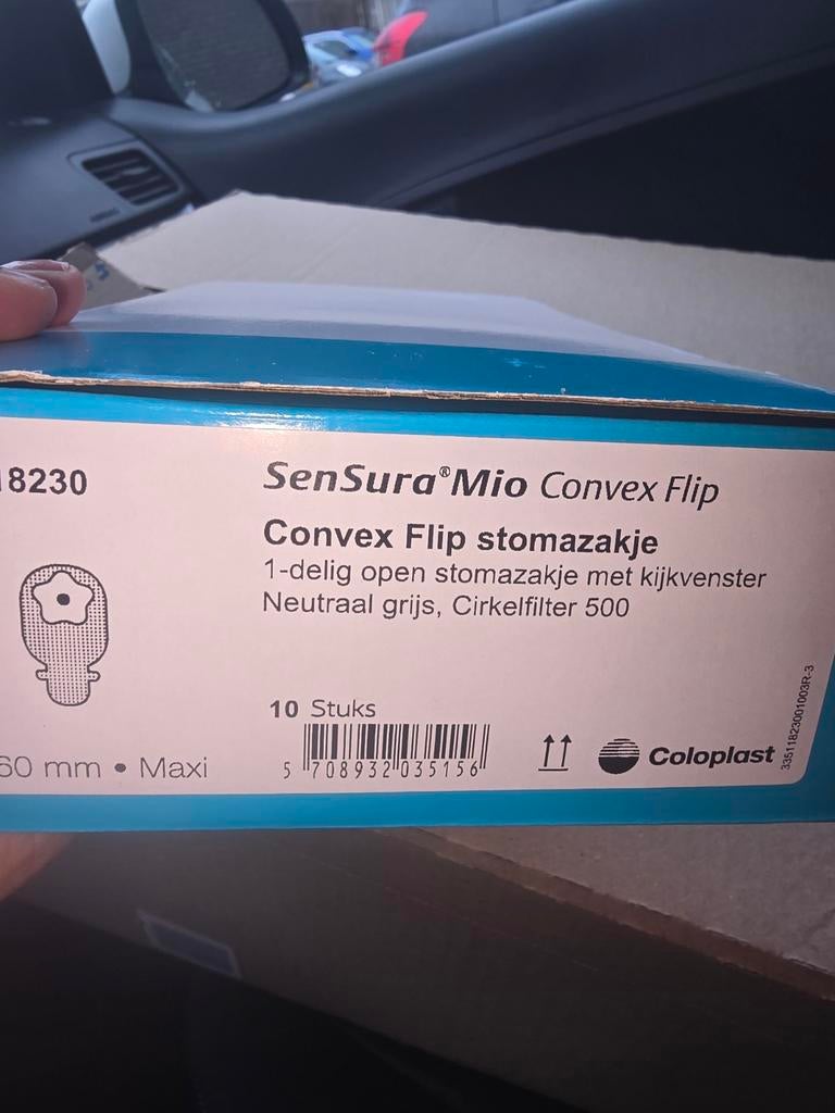 Stomazakjes SenSura Mio Convex Flip, Diversen, Verpleegmiddelen, Nieuw, Ophalen of Verzenden