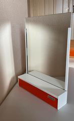 Jaren ‘60/‘70 Brabantia spiegel met kammenbakje, Minder dan 50 cm, Gebruikt, Ophalen of Verzenden, Minder dan 100 cm