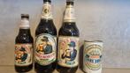 Vintage & oude Birra Moretti set 33/66cl + Sans Souci blik, Ophalen of Verzenden, Zo goed als nieuw, Glas of Glazen, Overige merken