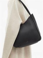 the row black leather symmetric shoulder bag handbag, Ophalen of Verzenden, Zo goed als nieuw, Zwart, Shopper