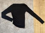 Pull&Bear Zwart Shirt Maat M, Maat 38/40 (M), Zwart, Ophalen of Verzenden, Lange mouw