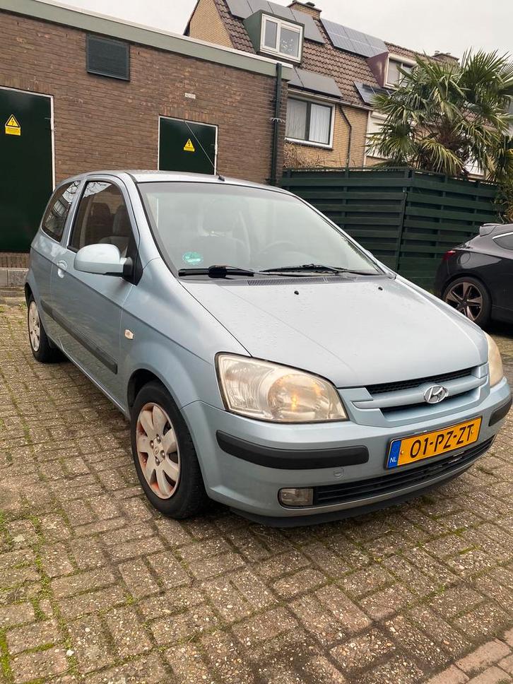 Hyundai Getz 1.3 3DRS 2005 Blauw, Auto's, Hyundai, Particulier, Getz, Benzine, B, Hatchback, Handgeschakeld, Origineel Nederlands