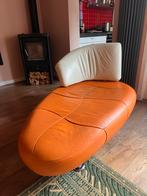 Leolux Kikko in leder, Ophalen, Gebruikt, 150 tot 200 cm, Tweepersoons