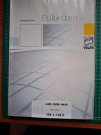 Velpa Etiketten Laser/Copier/Inkjet - Nieuw, Ophalen of Verzenden