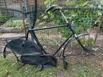 Oldtimer locomotief fietsframe, Ophalen