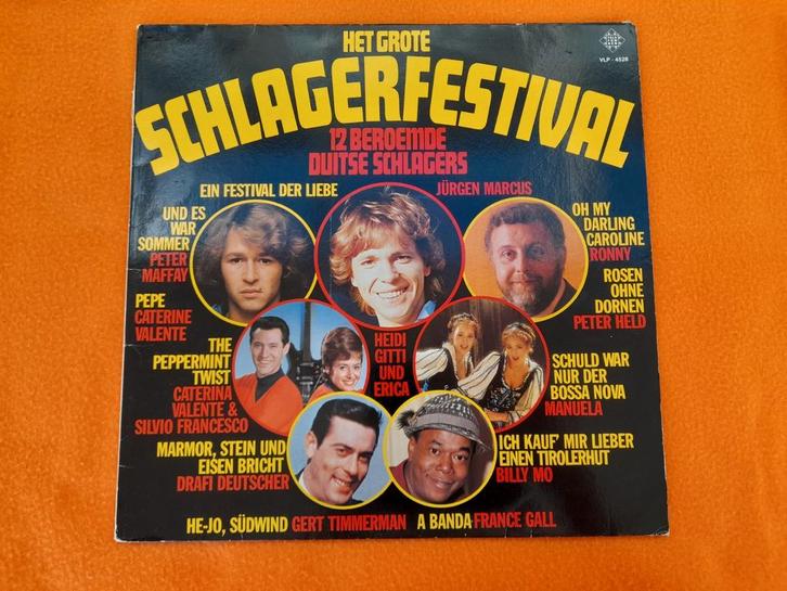 Het grote Schlagerfestival - diverse artiesten (1982), Cd's en Dvd's, Vinyl | Wereldmuziek, Gebruikt, Europees, 12 inch, Ophalen of Verzenden