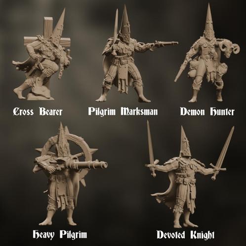 Oath Pilgrim Squad - Trench Crusade, Hobby en Vrije tijd, Wargaming, Nieuw, Warhammer 40000, Figuurtje(s), Verzenden