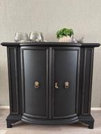 Heel mooi antiek zwart kastje met gouden accenten, Huis en Inrichting, Kasten | Overige, Ophalen, Zo goed als nieuw