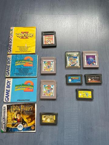 Wario Land II, Tetris, Super Mario e.a. - Nintendo Game Boy