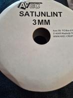 Diverse rollen satijnlint - 3mm, Verzamelen, Winkelwagenmuntjes, Ophalen