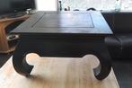Teakhouten Bijzettafel in Aziatische stijl. ( Opiumtafel ), Ophalen, Minder dan 45 cm, Vierkant, 55 tot 75 cm