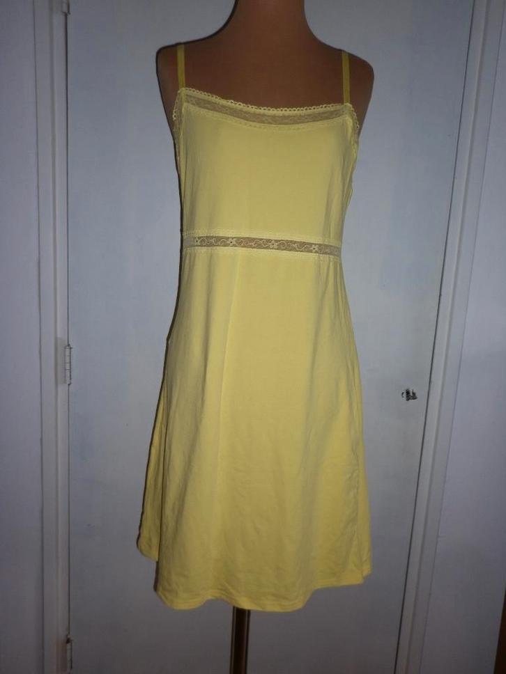 nachthemd maat M, Kleding | Dames, Ondergoed en Lingerie, Nachtkleding, Geel, Verzenden