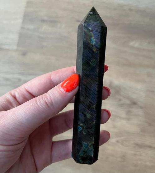 Labradoriet punten, Verzamelen, Mineralen en Fossielen, Mineraal, Ophalen of Verzenden
