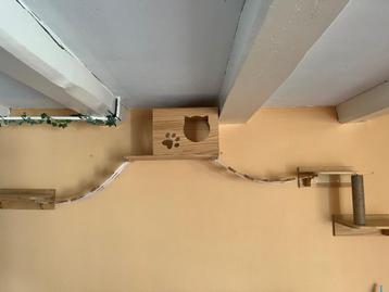 Katten klimtoestel / klimmuur / wandmeubel katten beschikbaar voor biedingen