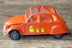 Dinky Toys Citroën 2CV6, oranje., Ophalen of Verzenden, Gebruikt, Auto, Dinky Toys