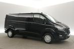 Ford Transit Custom 300 2.0 TDCI L2H1 2800KG Trekgew. Airco, Auto's, Bestelauto's, Voorwielaandrijving, Euro 6, 4 cilinders, Navigatiesysteem