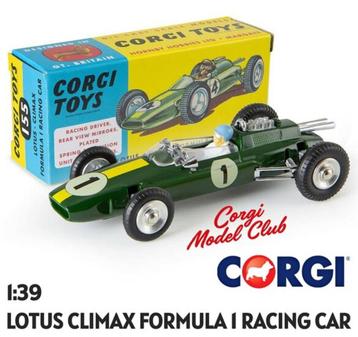 CORGI | LOTUS CLIMAX FORMULA I RACING CAR | 1:50 beschikbaar voor biedingen