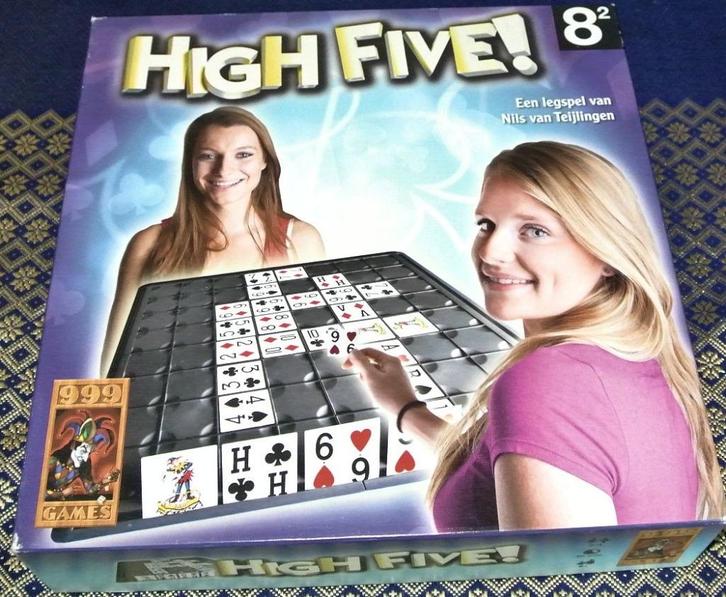 High Five spel 999 games nieuw in de doos, Hobby en Vrije tijd, Gezelschapsspellen | Bordspellen, Nieuw, Een of twee spelers, Ophalen of Verzenden