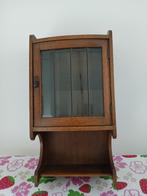 hangkastje / vitrinekastje vintage antiek, Antiek en Kunst, Ophalen