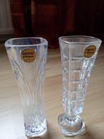 kristallen vazen, Overige kleuren, Ophalen of Verzenden, Minder dan 50 cm, Glas