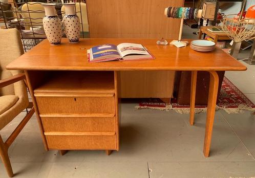 Pastoe EE02 bureau Cees Braakman - vintage retro tafel, Huis en Inrichting, Bureaus, Gebruikt, Bureau, Ophalen